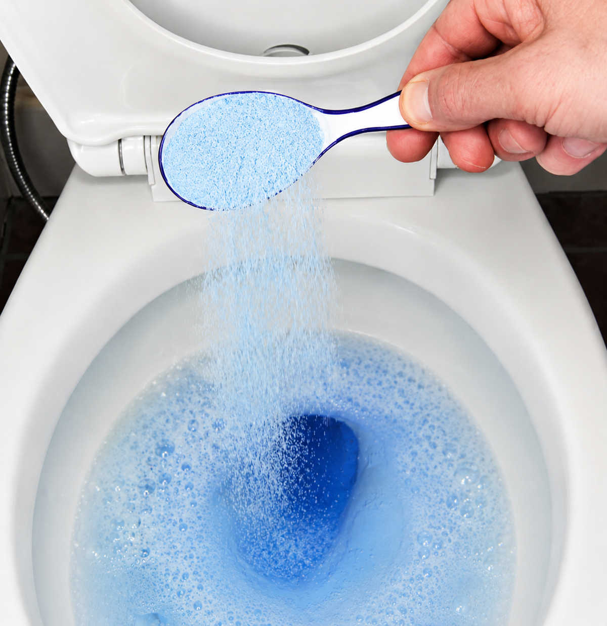 Foaming Toilet Cleaner Powder, Bowl Stain and Limescale Remover
