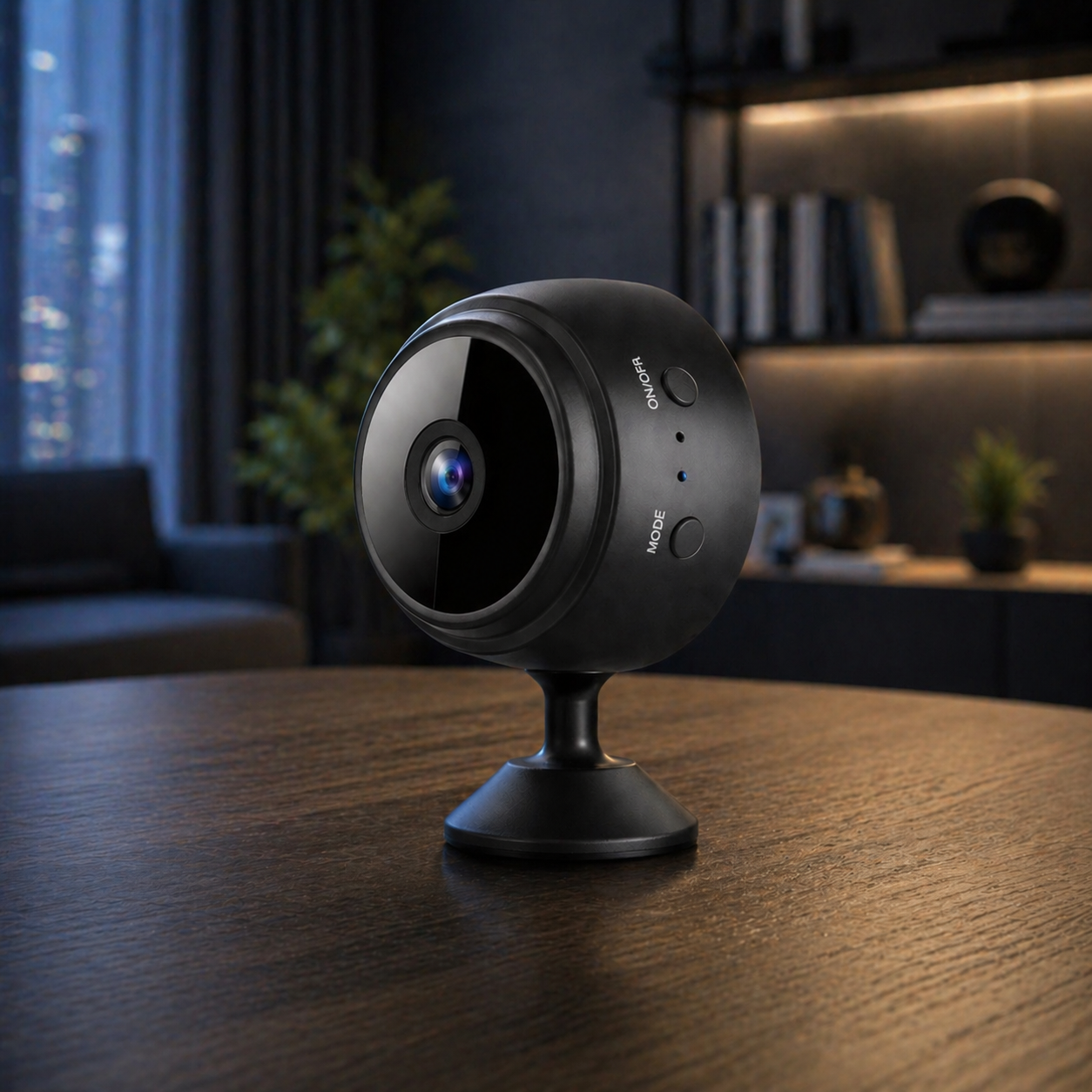 Mini Security Camera, 1080P HD WiFi with Night Vision and Motion Detection