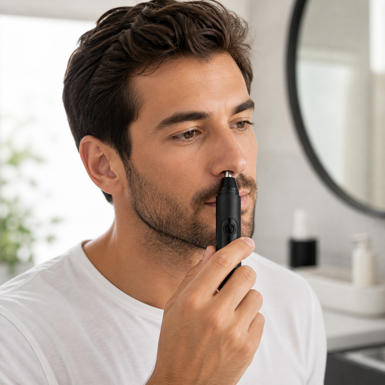 Ear and Nose Hair Trimmer, 360 Degree Rotary Blade, USB-C Rechargeable