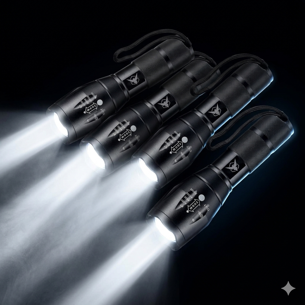 Rechargeable Tactical LED Flashlight