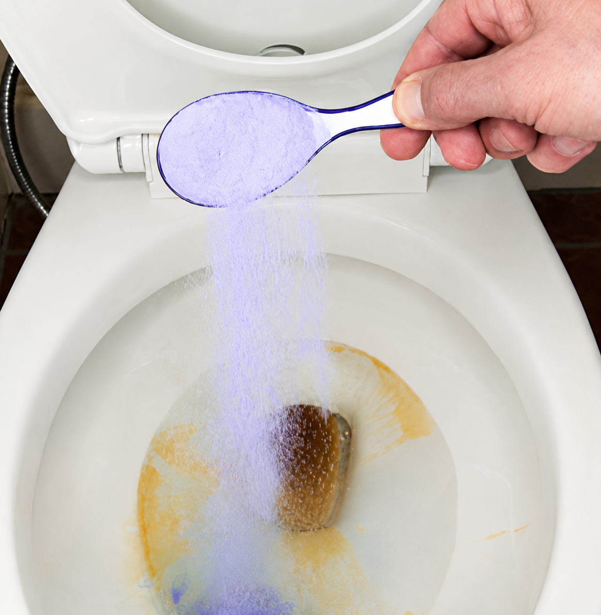 Foaming Toilet Cleaner Powder, Bowl Stain and Limescale Remover