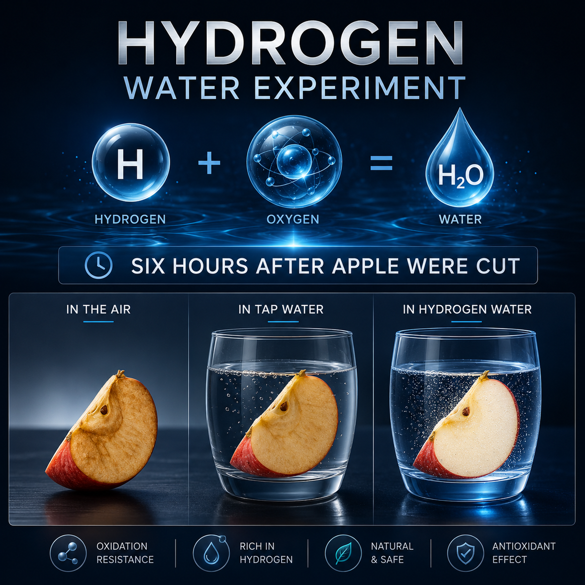 Hydrogen Water Bottle, Portable Rechargeable Generator