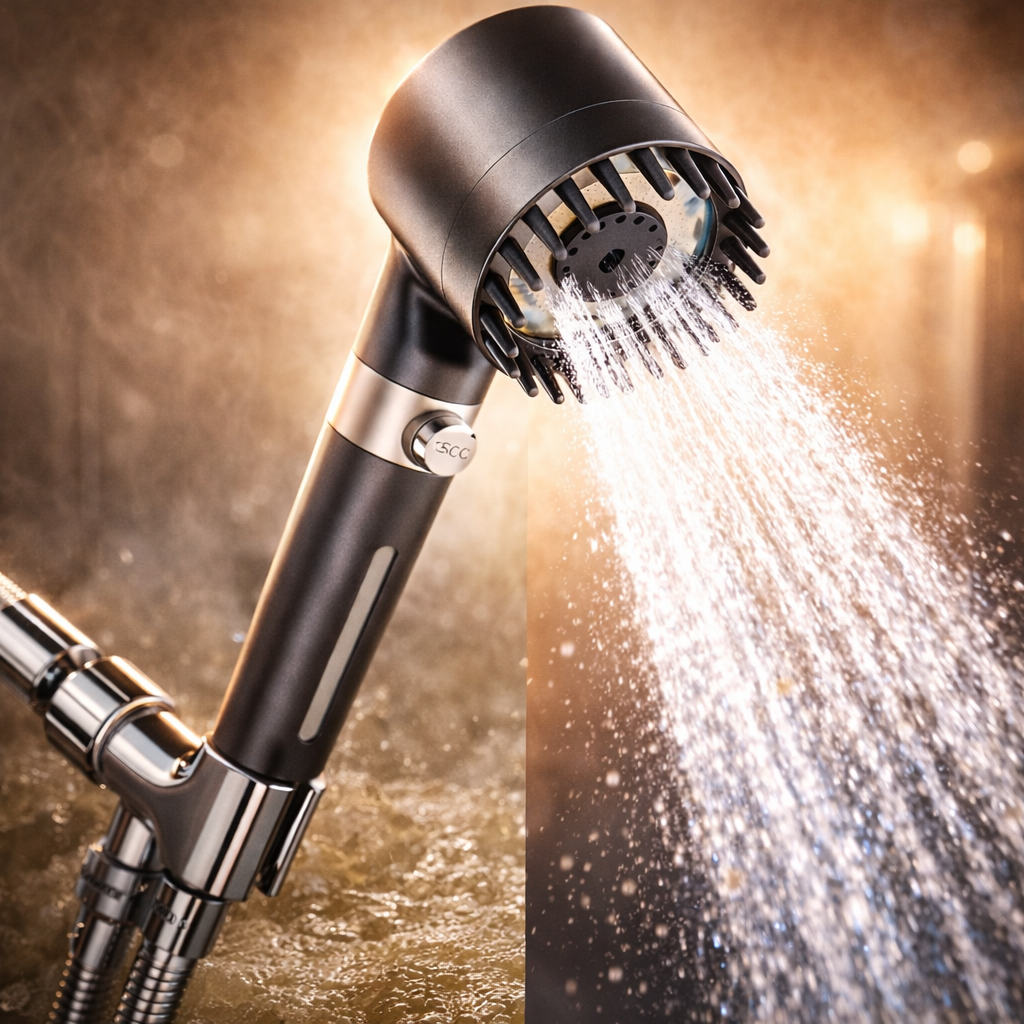 High-Pressure Filtered Shower Head