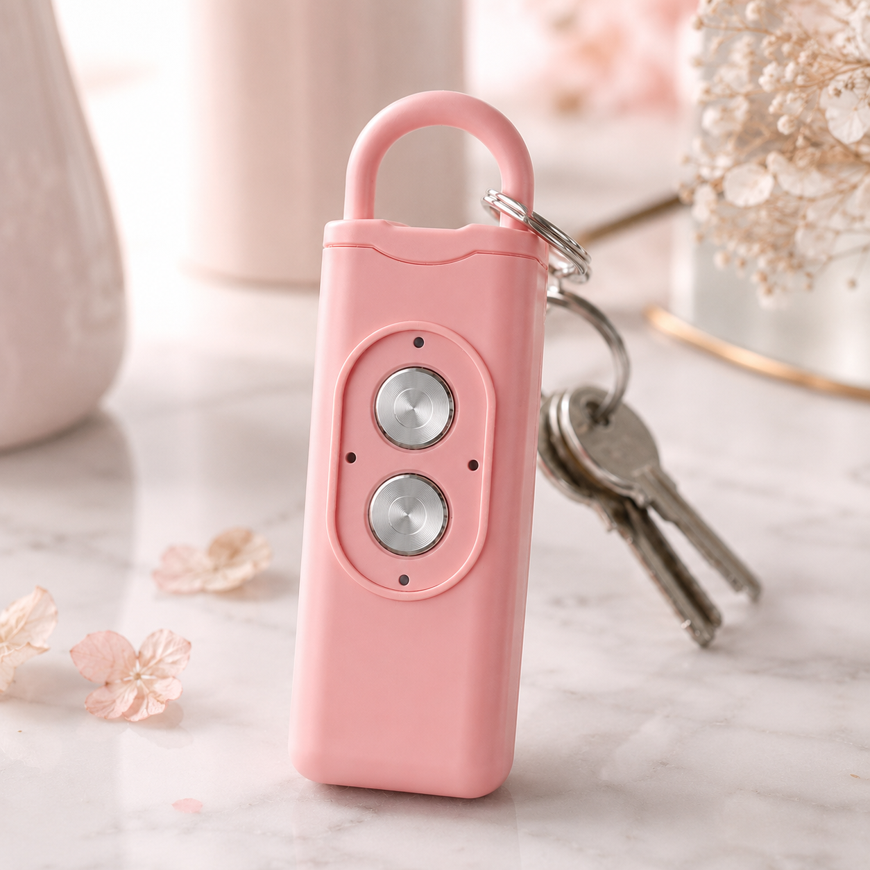 Personal Safety Alarm Keychain, 130dB Emergency Siren