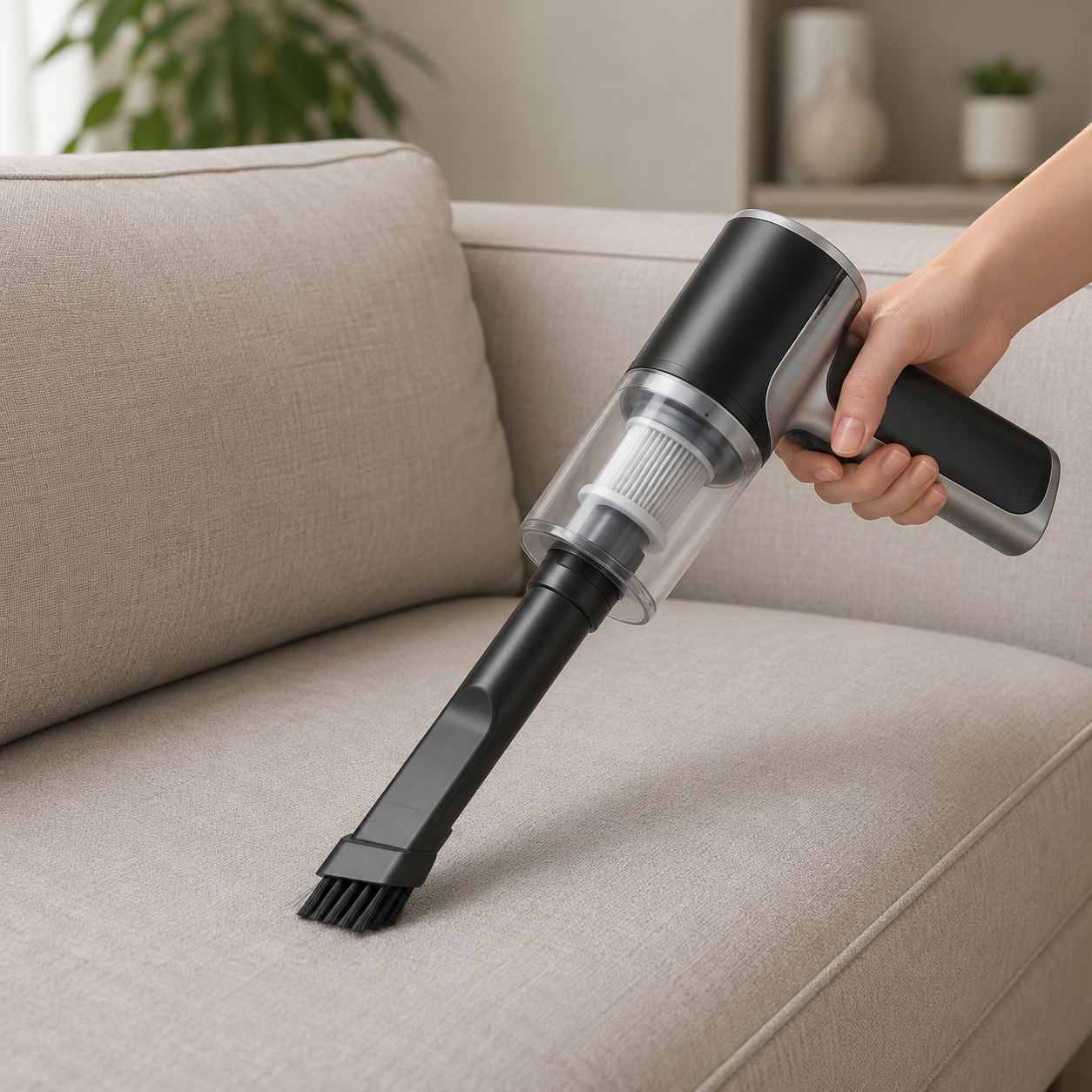Cordless Handheld Vacuum, Mini Car and Desk Cleaner, USB Rechargeable
