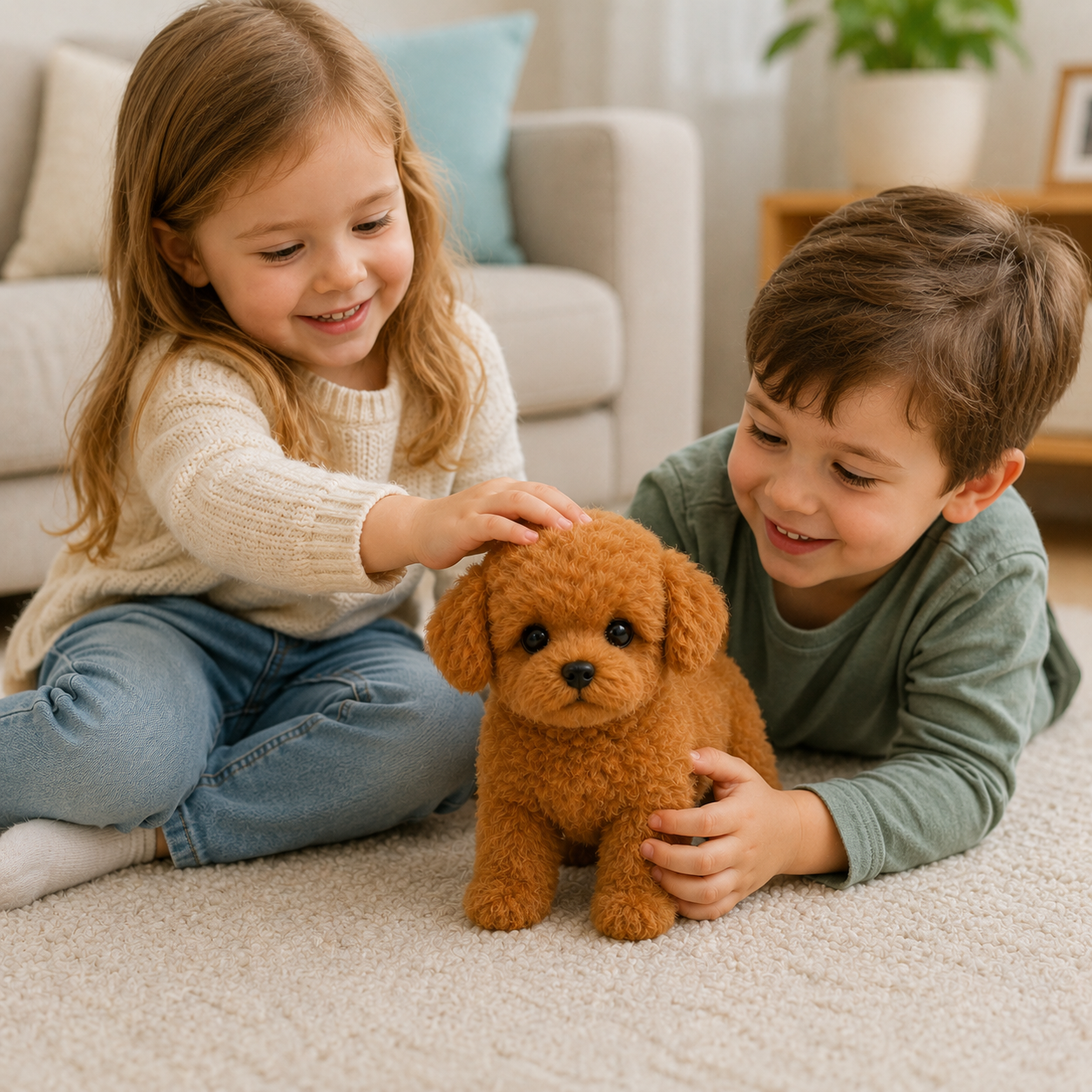 Interactive Robotic Puppy, Walking and Barking Electronic Pet
