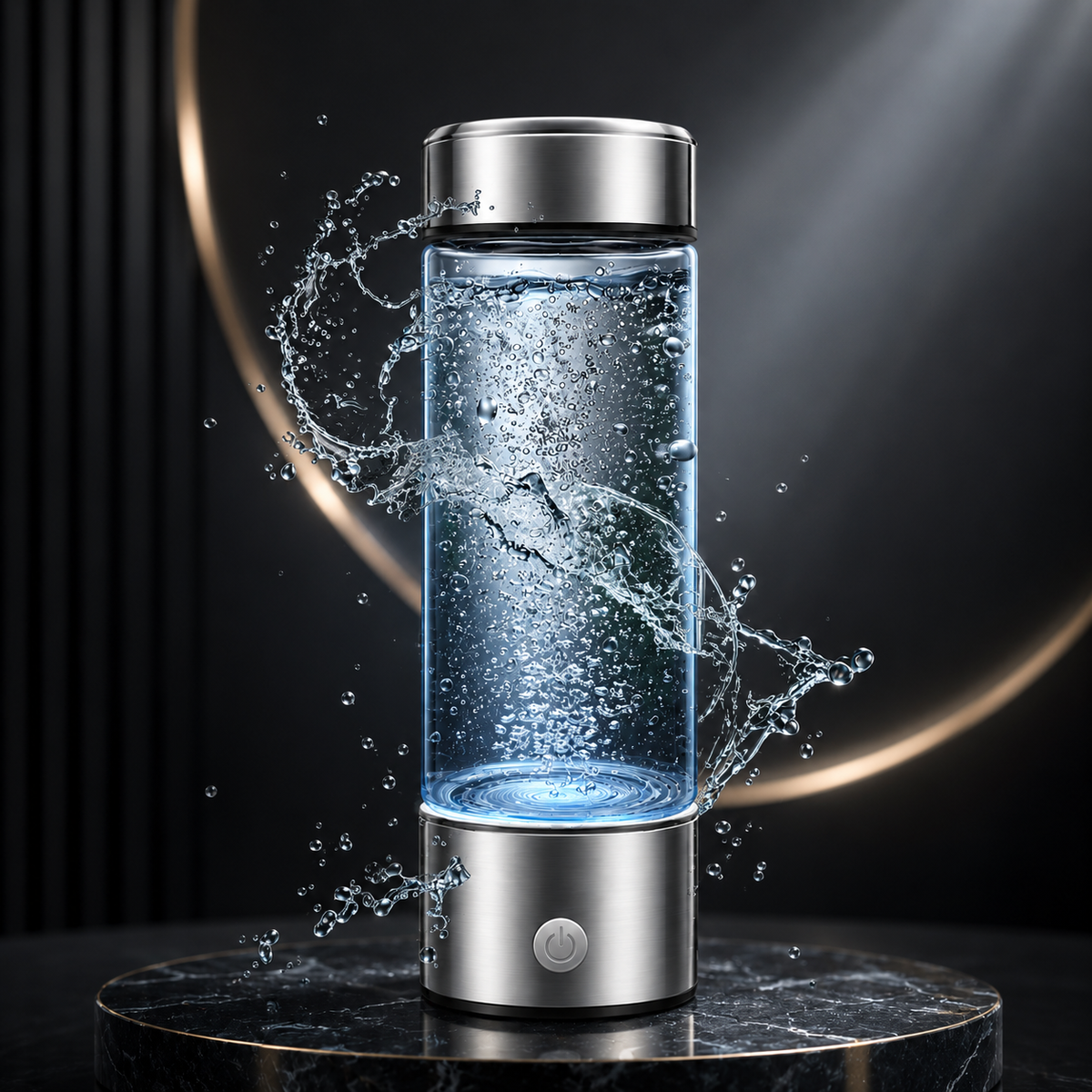 Hydrogen Water Bottle, Portable Rechargeable Generator