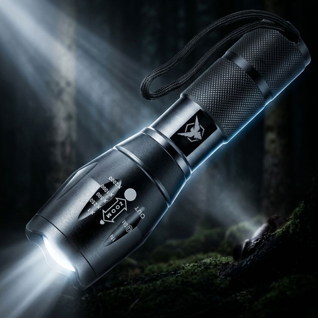 Rechargeable Tactical LED Flashlight