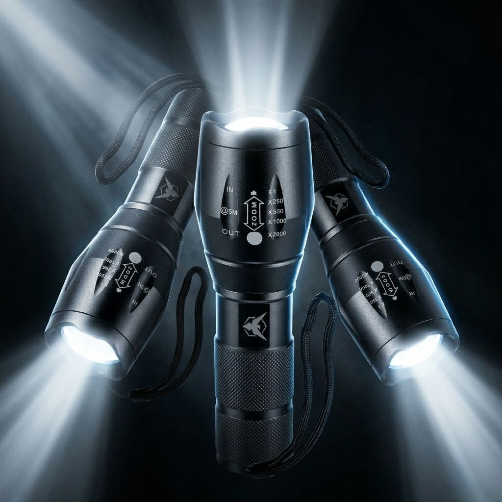 Rechargeable Tactical LED Flashlight
