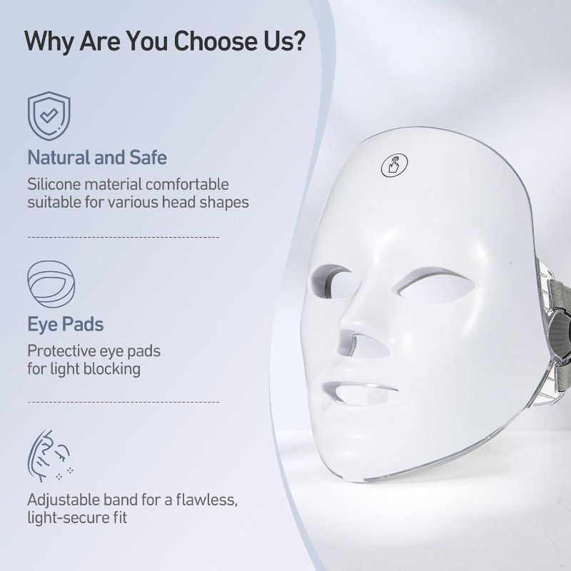 LED Light Therapy Face Mask